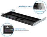 Desk Accessories - Under Desk Slide Out Pencil Drawer - Mount-It! - MI-7144