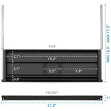 Desk Accessories - Under Desk Slide Out Pencil Drawer - Mount-It! - MI-7144