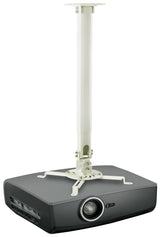 Projector Mount - Universal Projector Ceiling Mount - White - Mount-It! - MI-606L