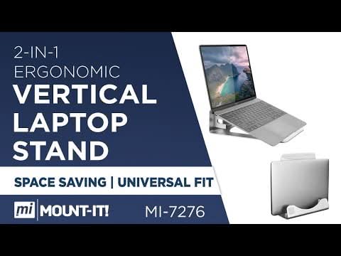 Laptop Stand - Vertical Laptop Stand and Holder - Mount-It! - MI-7276