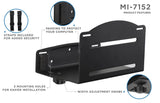 CPU Holder - Wall Mounted CPU Holder with Secure Straps - Mount-It! - MI-7152