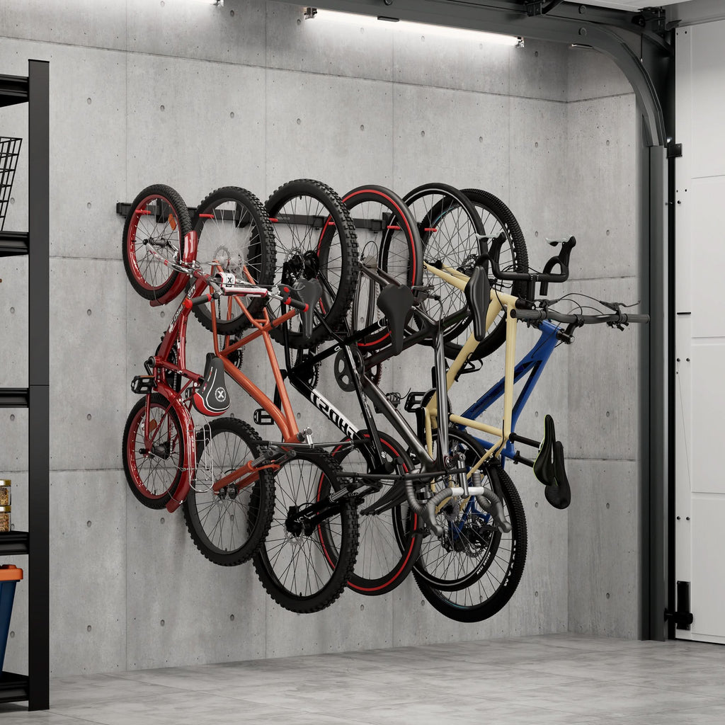 Vertical Bike Stand Bike Hooks At Home Depot Progarage Home Depot