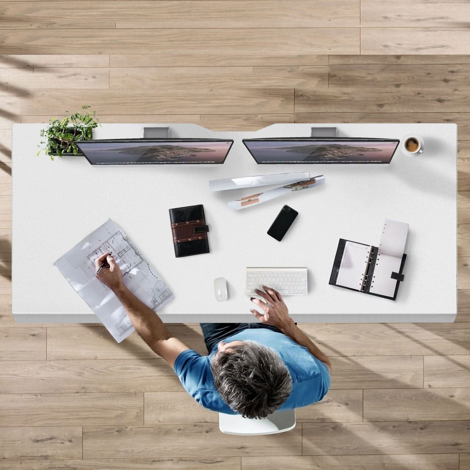 Mayitaです。デスク Dual Motor Electric Standing Desk with 72
