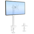 White Monitor Mount - Monitor Desk Mount - Mount-It! - MI-1706WHT