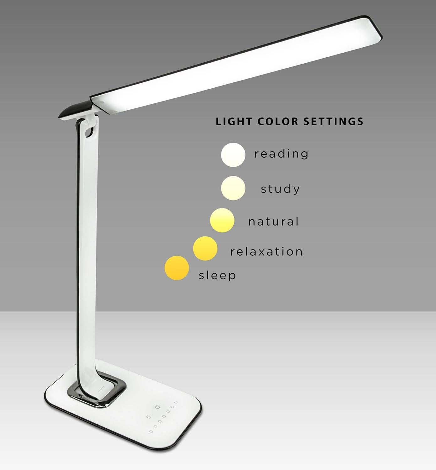 Mount-It! Turcom Relaxalight LED Desk Lamp | TS-7005 - Thumbnail 3