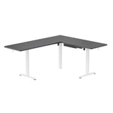 Standing Desk - XL Electric Height Adjustable Corner Standing Desk - Mount-It! -