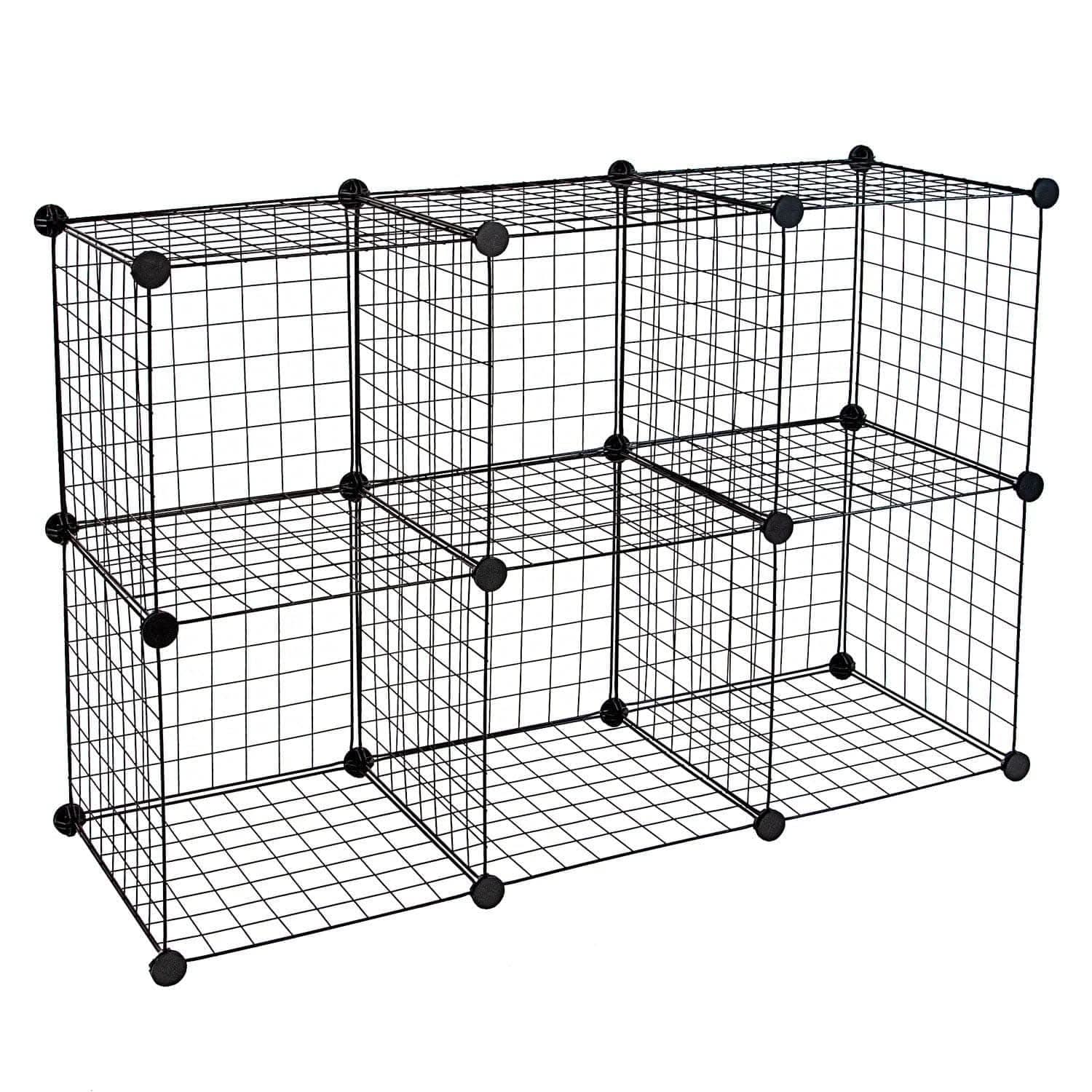 Mount-It! Wire Cube Storage Organizer | WI-4012 - Thumbnail 4