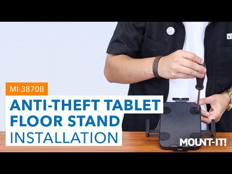 Anti-Theft Tablet Floor Stand