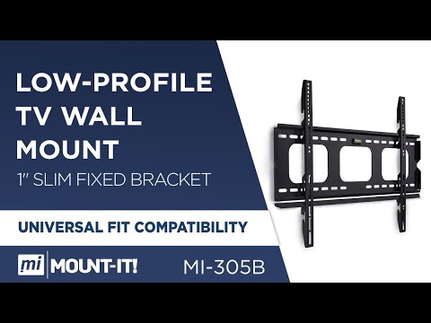 Heavy-Duty Ultra Low Profile TV Wall Mount with Locking Feature