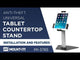 Universal Tablet Stand with Lock