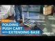 Heavy Duty Folding Platform Cart with Expandable Base