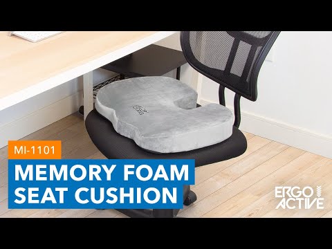 ErgoActive Memory Foam Seat Cushion
