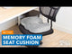 ErgoActive Memory Foam Seat Cushion