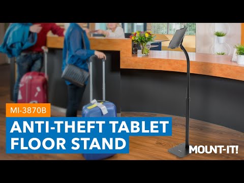 Anti-Theft Tablet Floor Stand