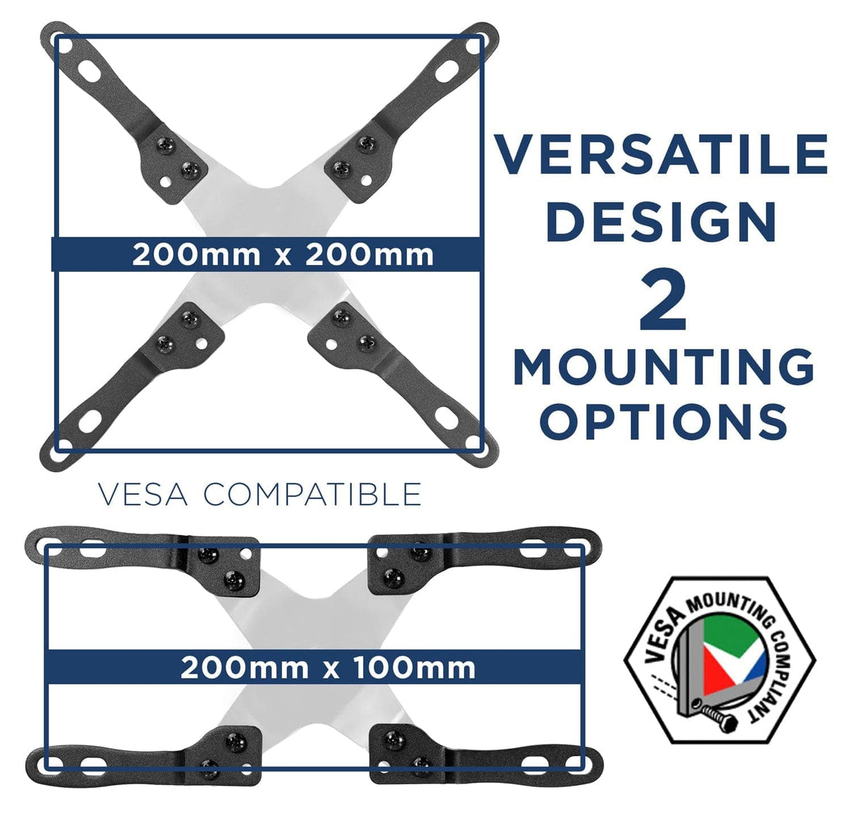 Monitor Vesa Adapters - VESA Mount Adapter Kit - Mount-It! - MI-788